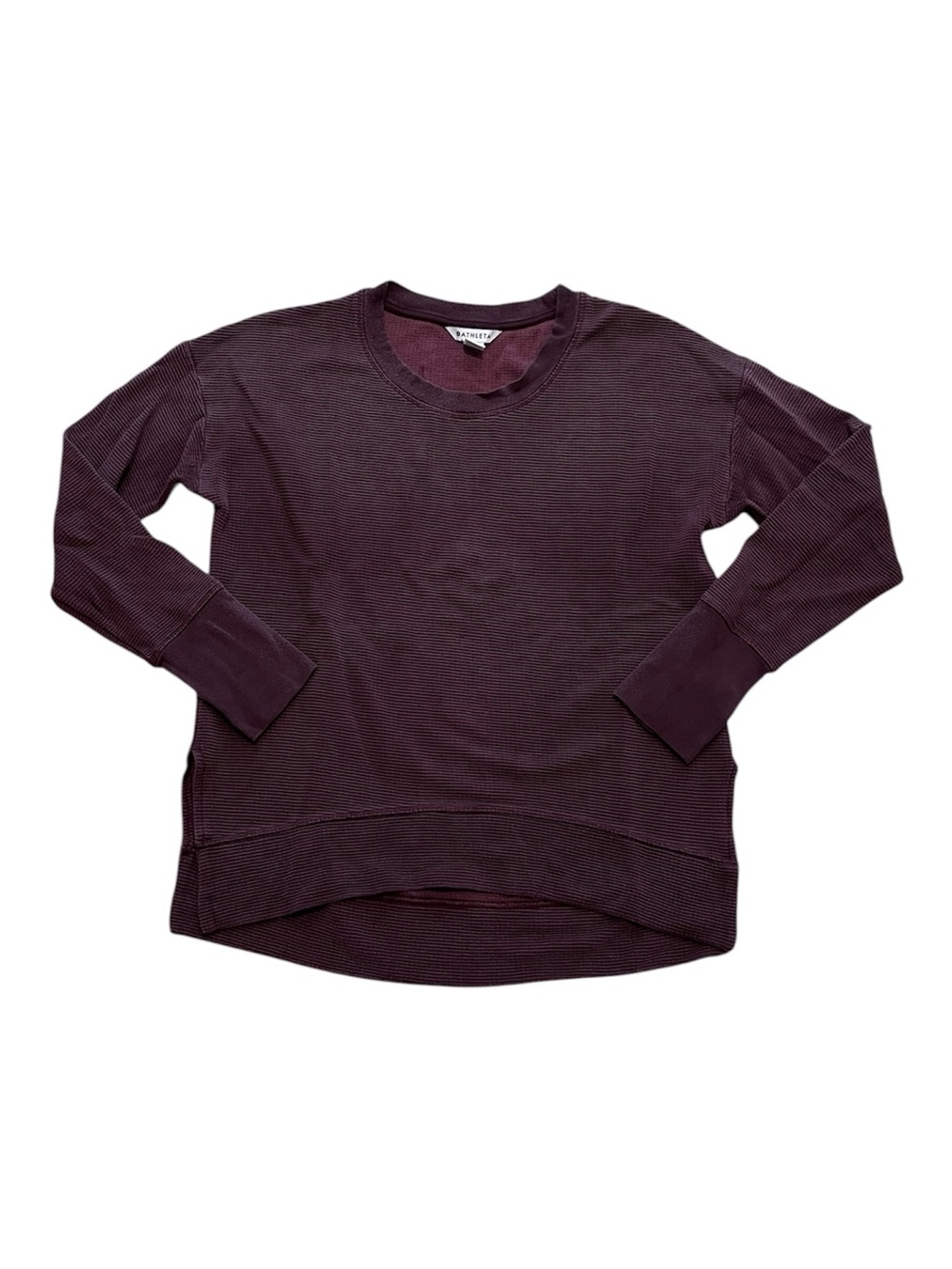 Athleta M Coaster Luxe Waffle Sweatshirt